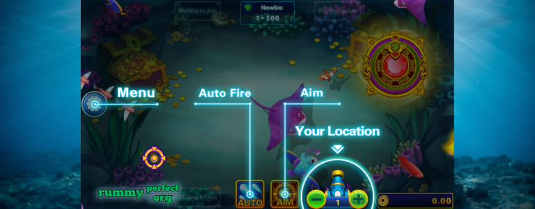 Cai Shen Fishing - The easiest way to shoot fish and eat coins at Rummy Perfect.